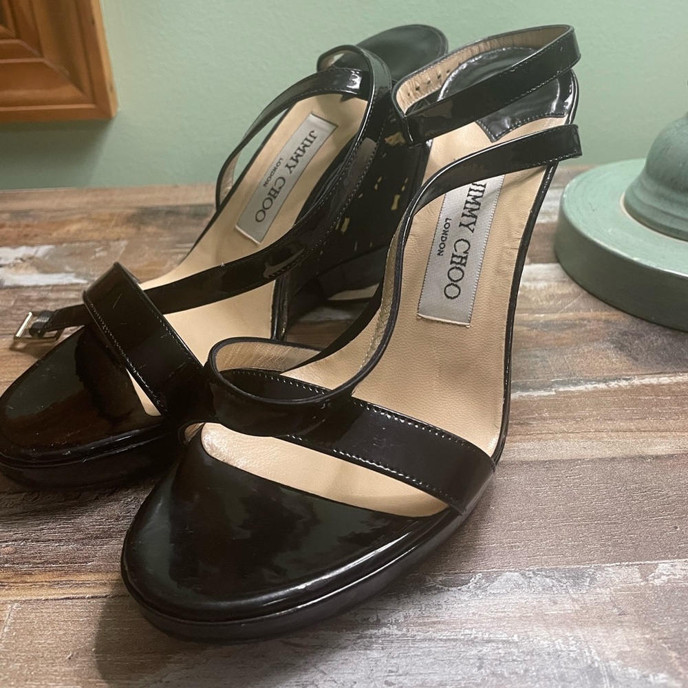 Jimmy Choo wedge sandals